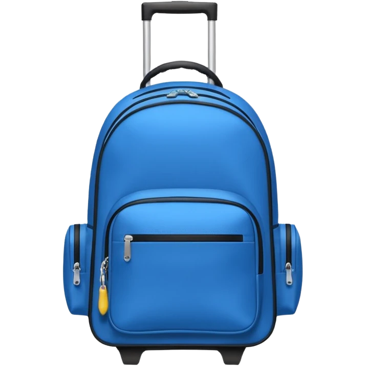 Rolling backpack with handle emoji