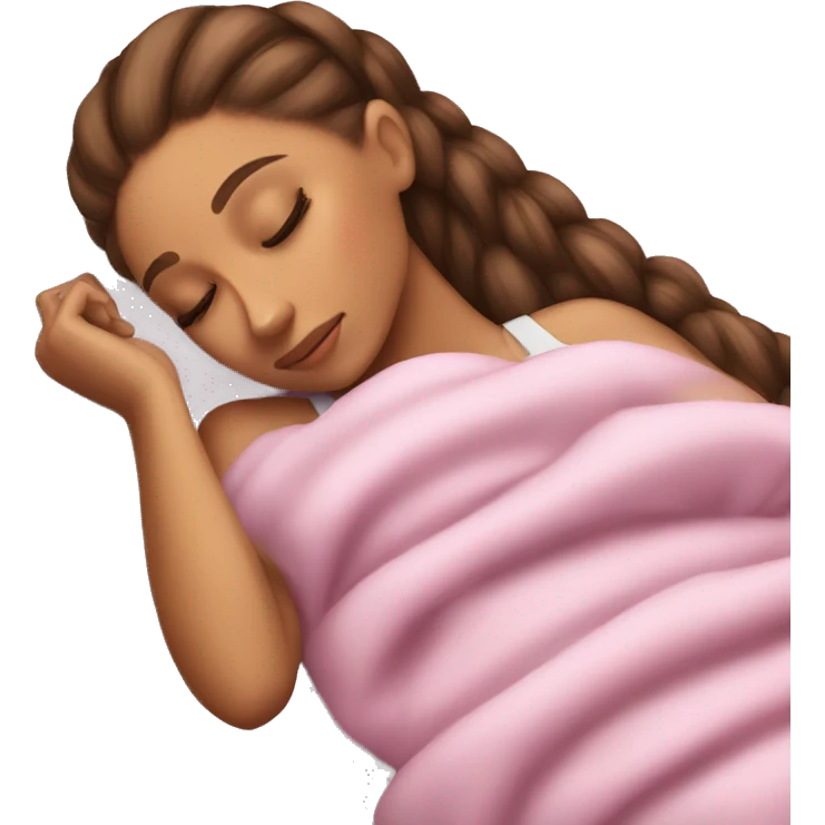 Ariana Grande sleeping emoji