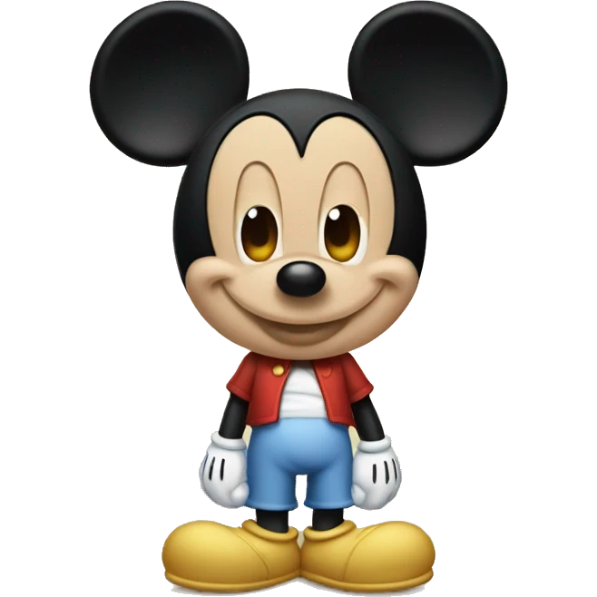 Mickey mouse emoji