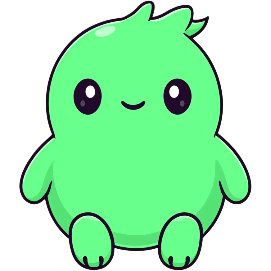 green poo emoji