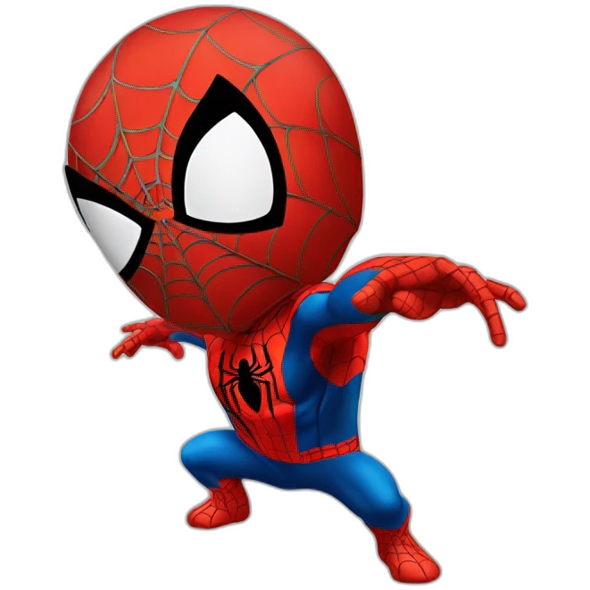 Spider man qui fais un pouce emoji