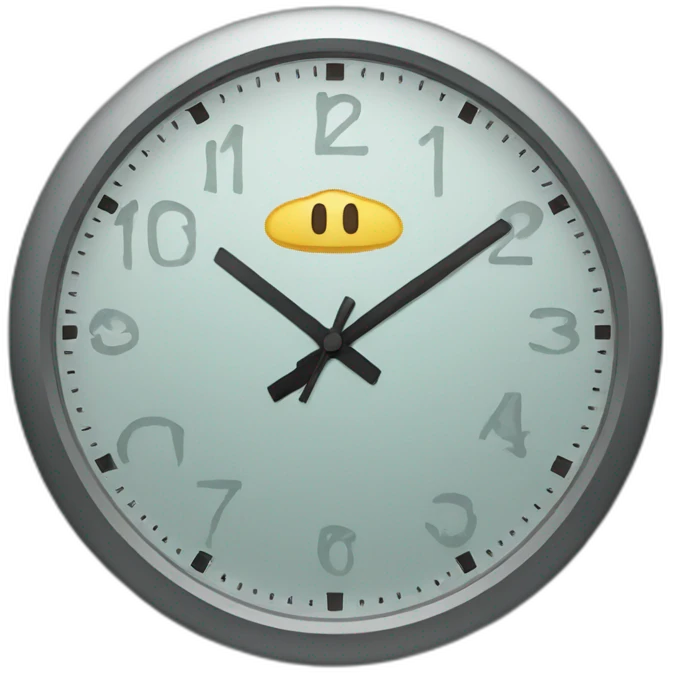 reloj emoji