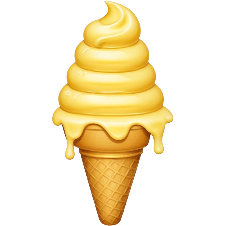 sun yellow beachy ice cream emoji