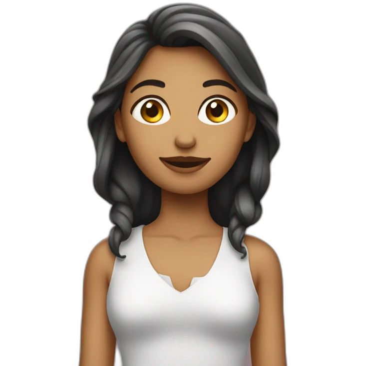 Une fille qui court emoji