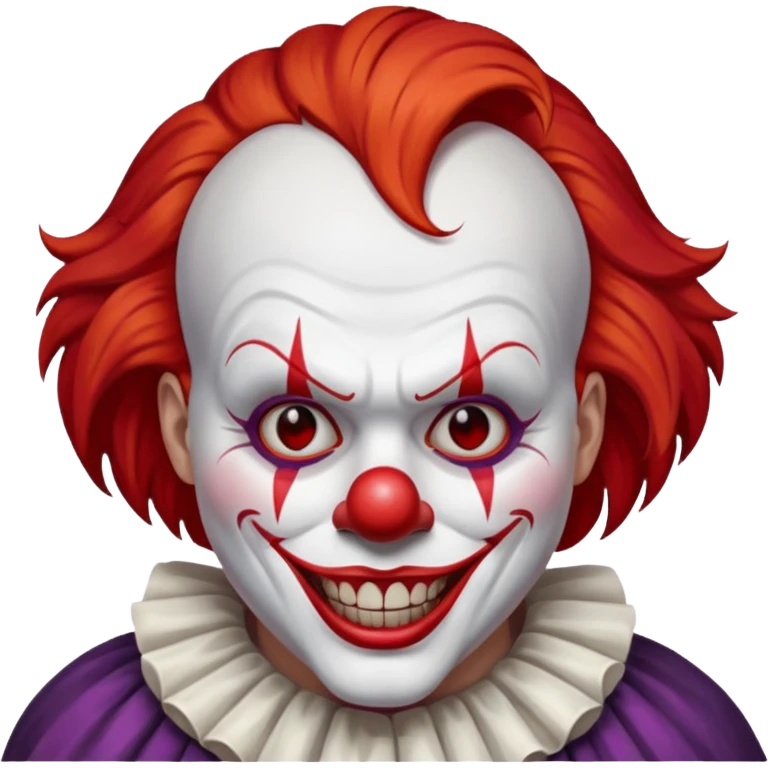 The clown from the movie IT emoji