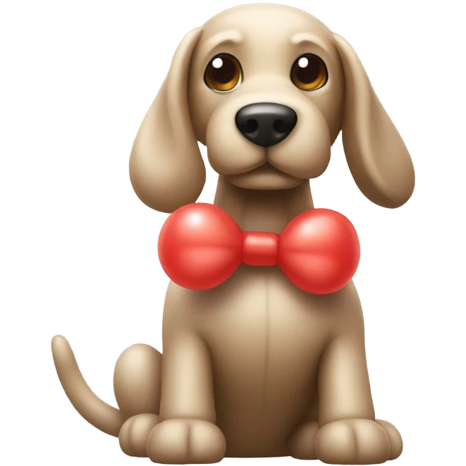 Balloon dog emoji