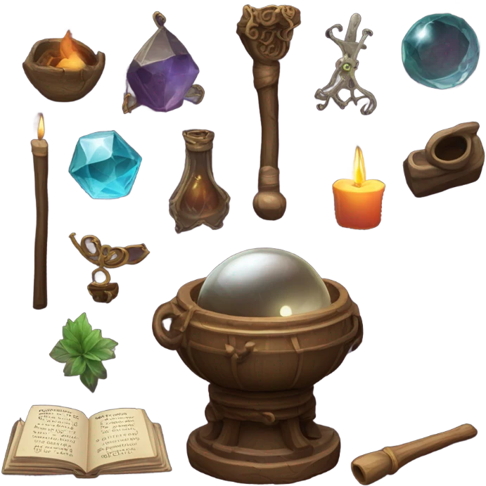 Witch crafts emoji