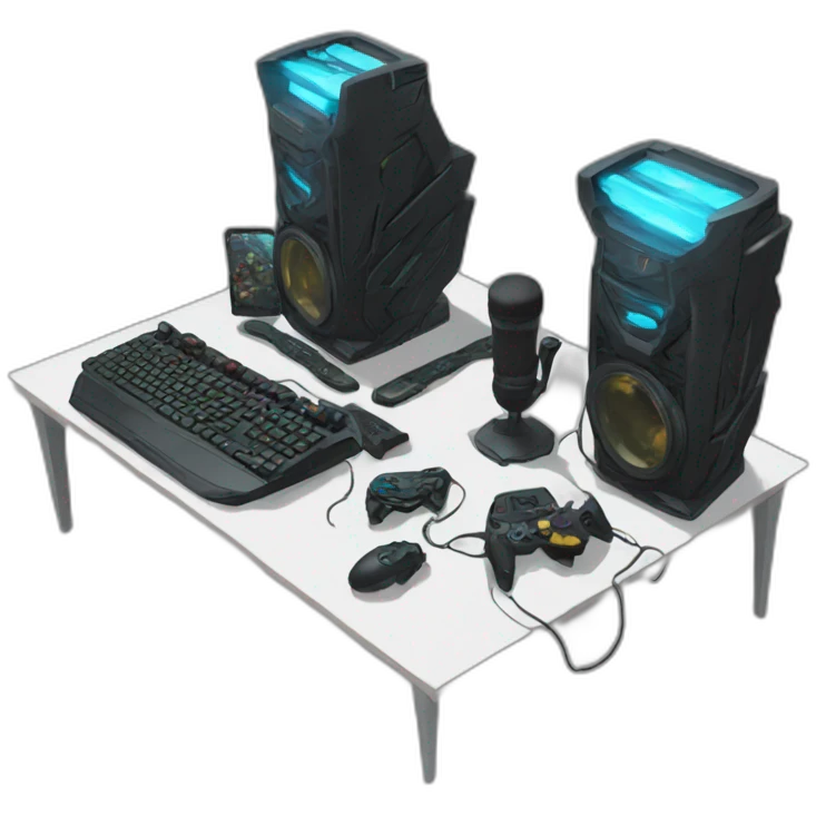 Setup gaming emoji