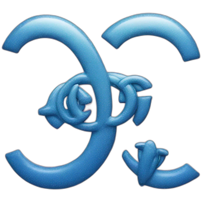Chanel logo emoji