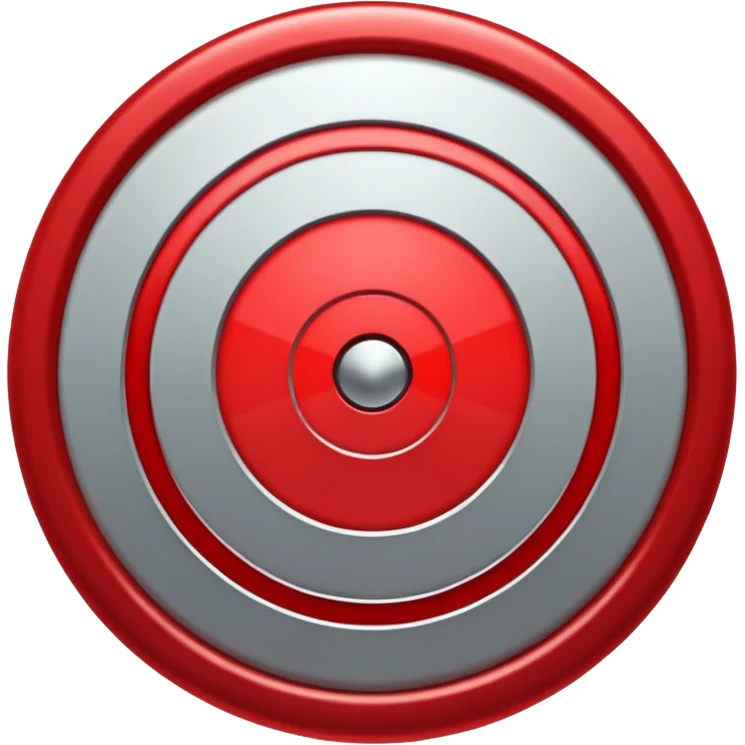Moving target with blinking light emoji