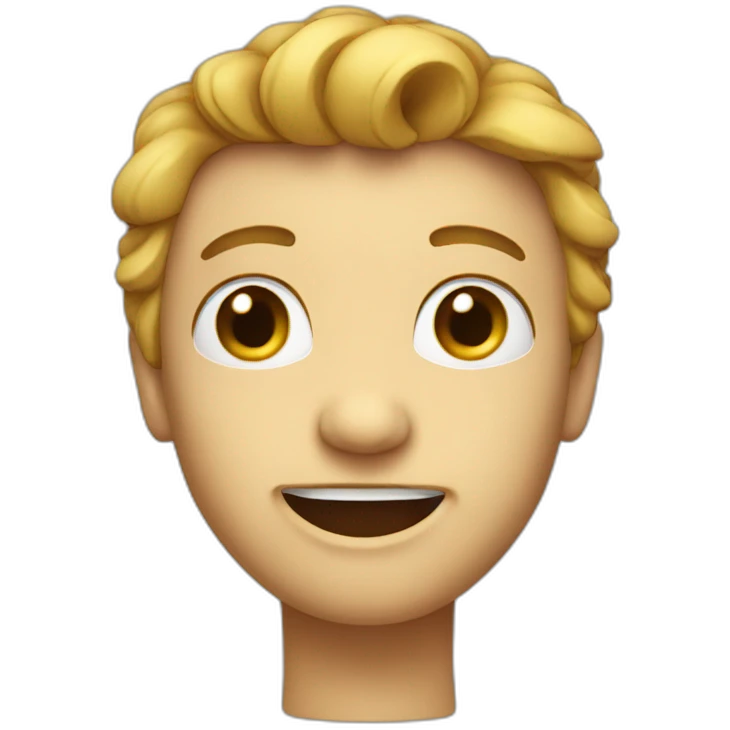 talking head emoji