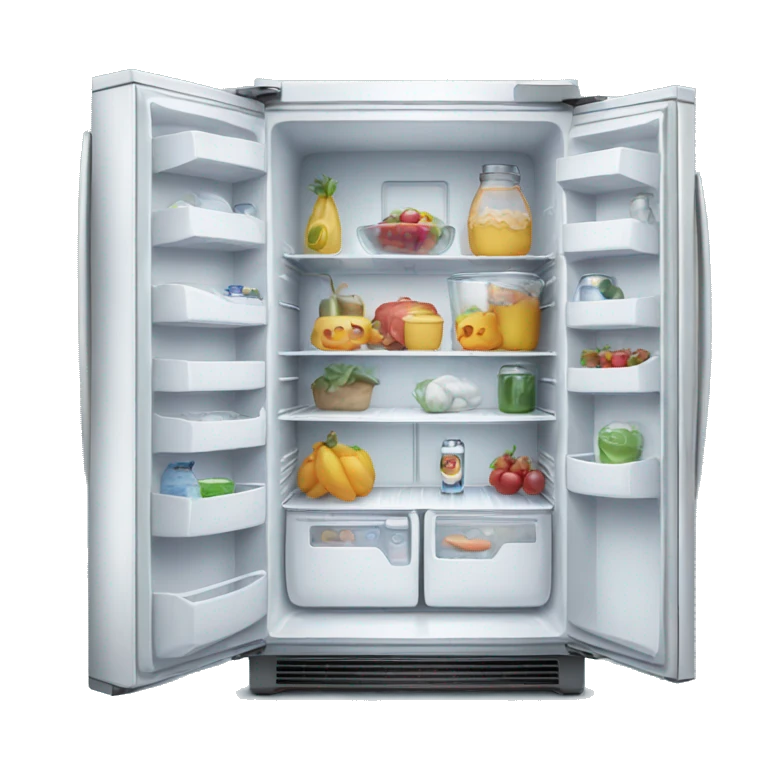Clean refrigerator emoji