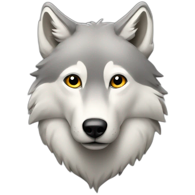 Un Loup qui m’a ce emoji