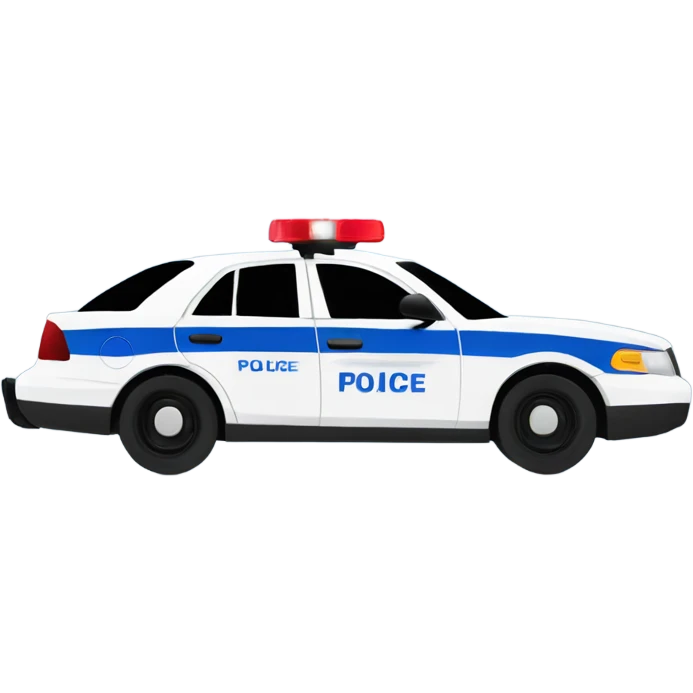 police car emoji
