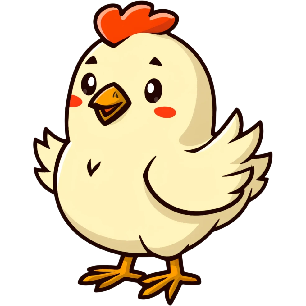 roasted chicken inspired by Minecraft emoji