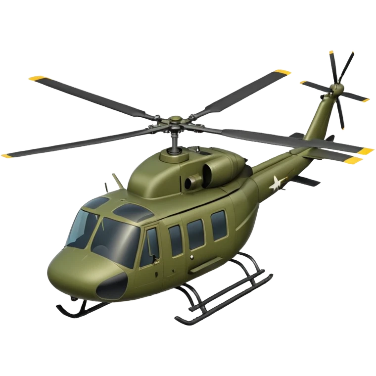 Huey helicopter emoji