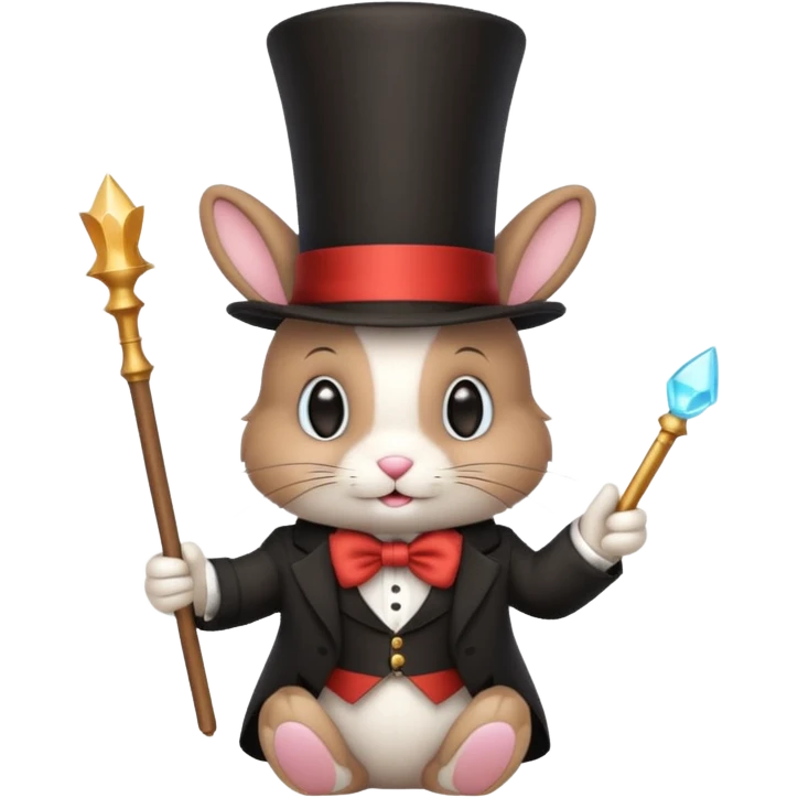 Magician bunny  emoji