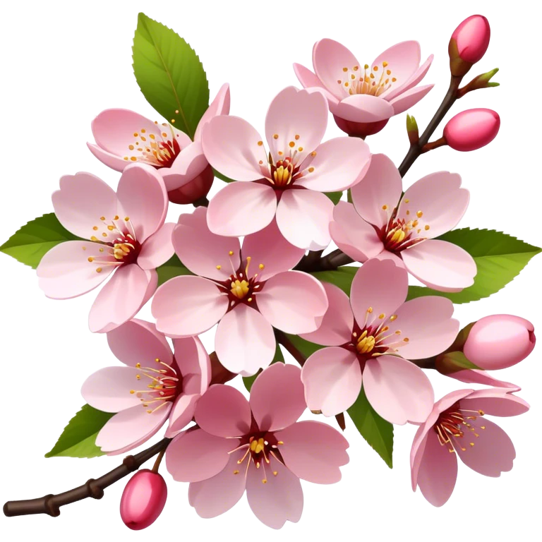 Cherry blossom  emoji