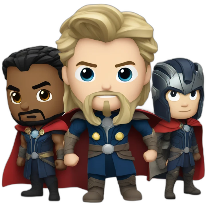 Doctor strange-thor-captain amerika emoji