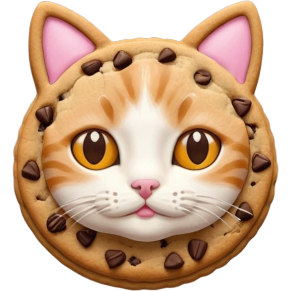 cat cookie emoji