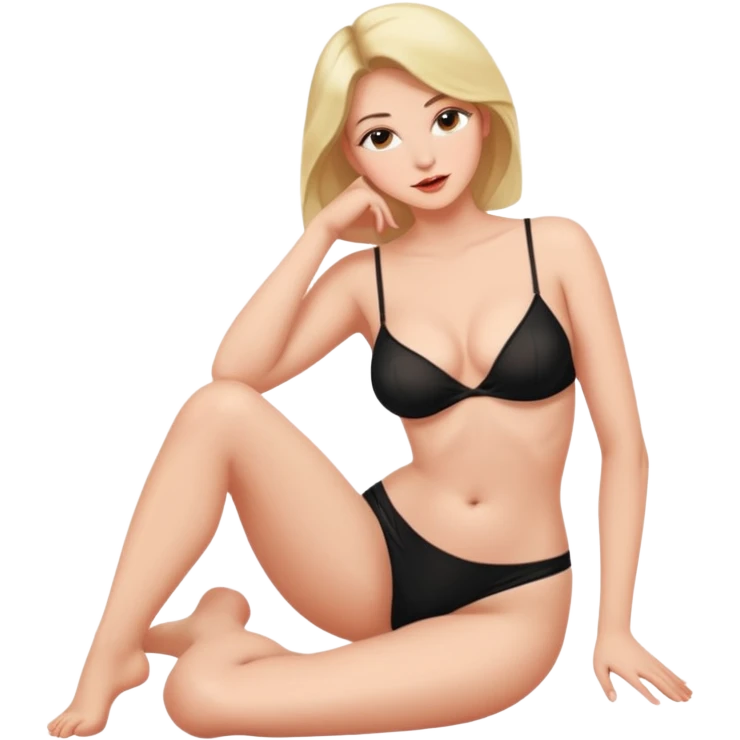 Between a naked women's legs  emoji