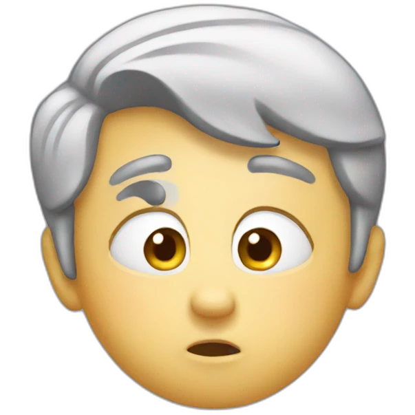 Embarrassed emoji
