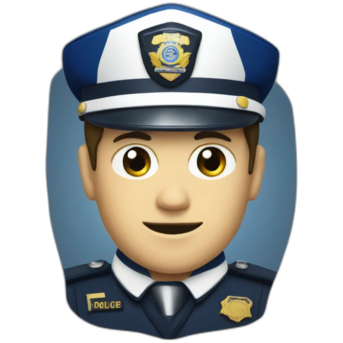 police nationale logo emoji