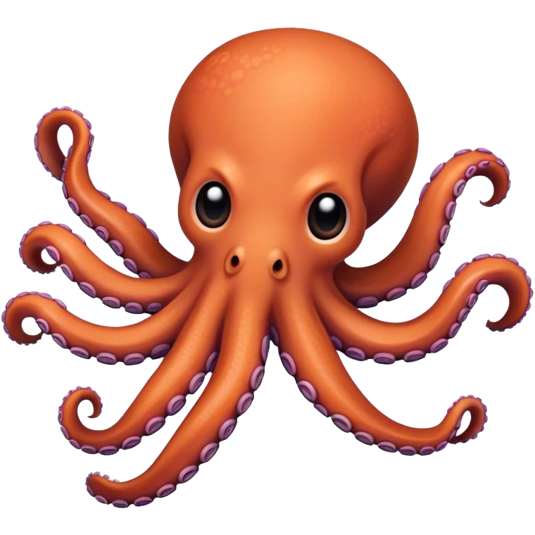 Octopus knitting emoji