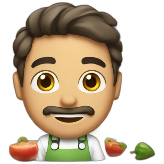 Cocinero loco emoji