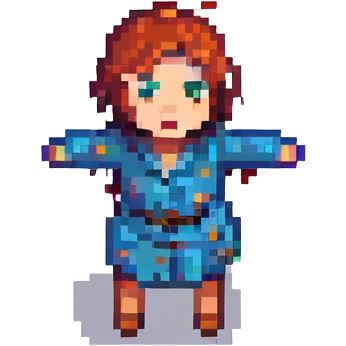 a person doing the Griddy dance, pixel art style, playful expression emoji