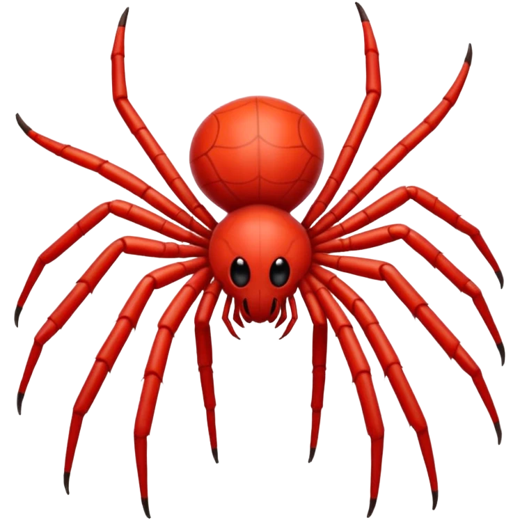 Red spider emoji