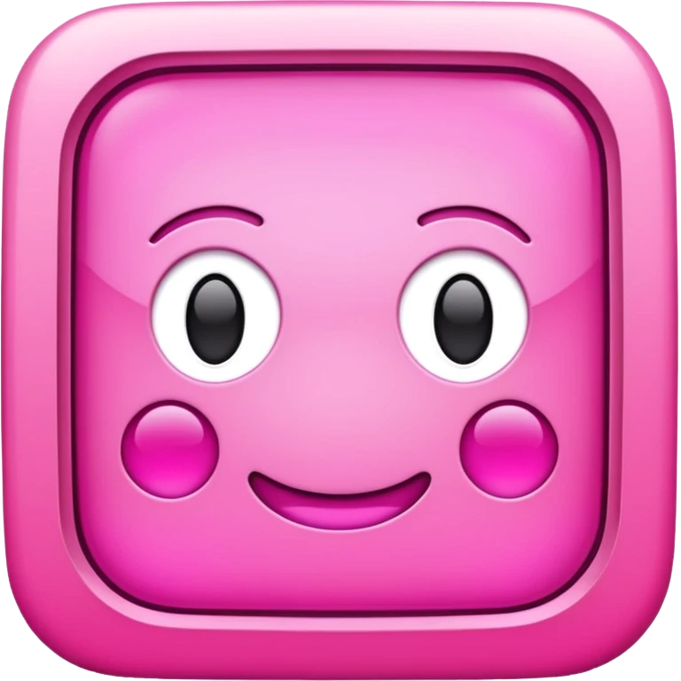 Pink text message
 emoji