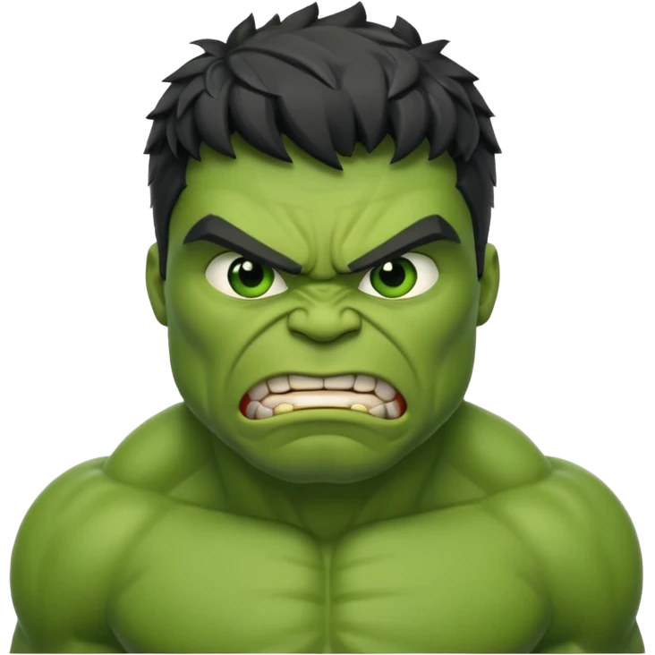 Generate the emoji of hulk emoji
