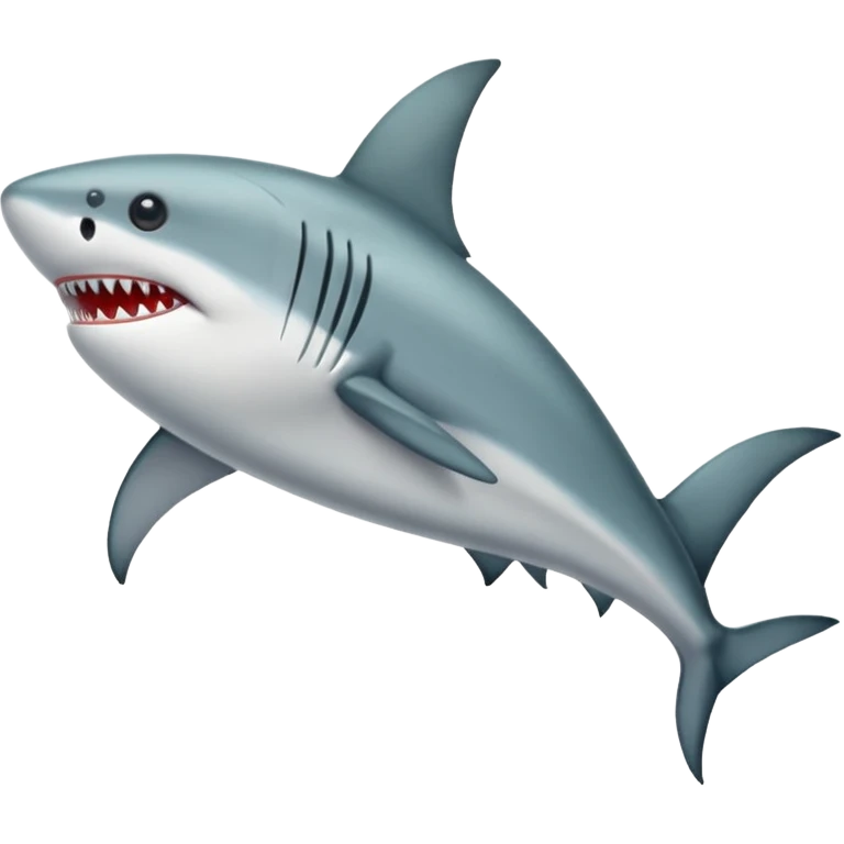 Tiburón con piernas y zapatos emoji