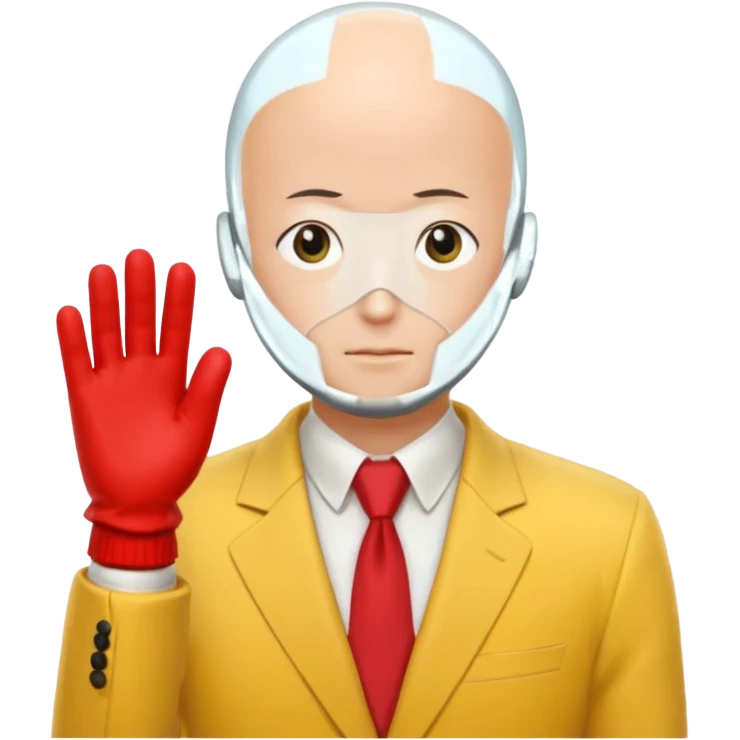 Generate saitama like from the anime emoji