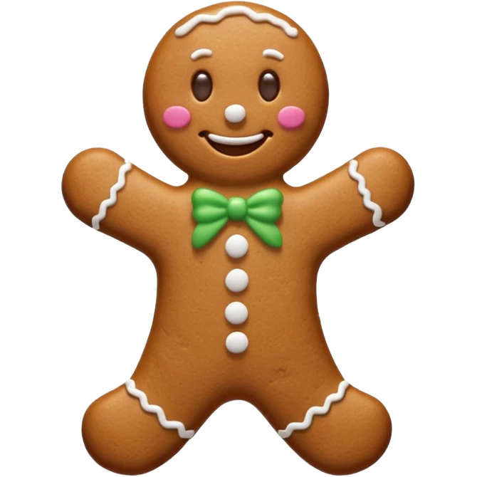 Gingerbread emoji