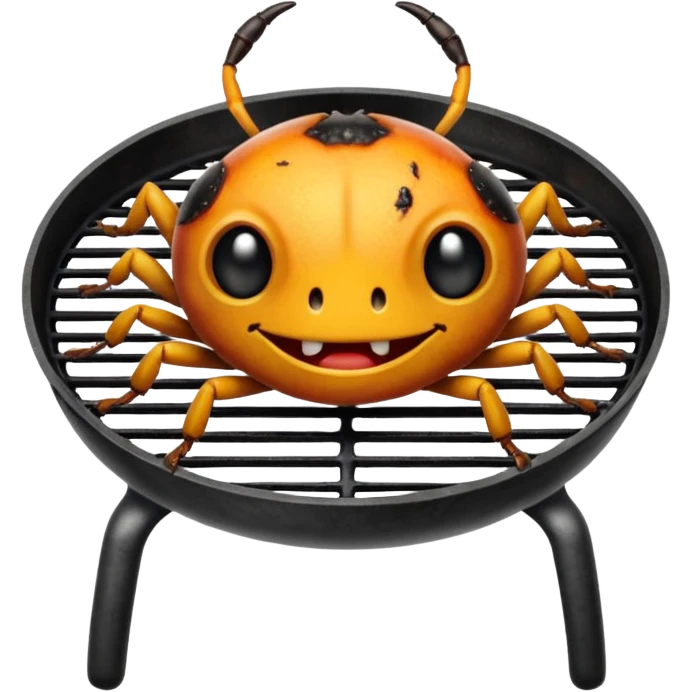 Bug grilling emoji