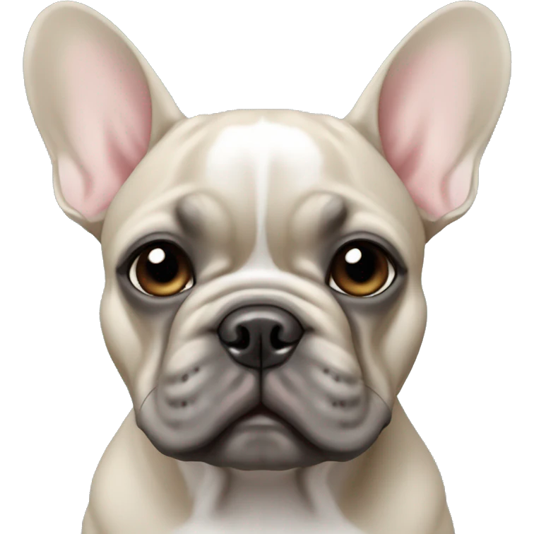Blue fawn french bulldog emoji