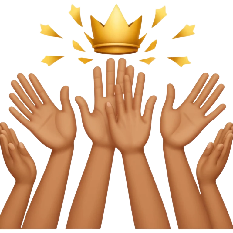 with thank applause please emoji