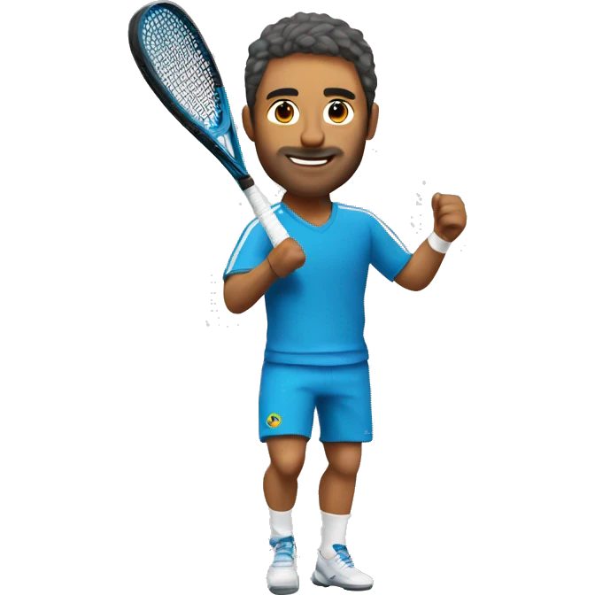 jugador de padel emoji