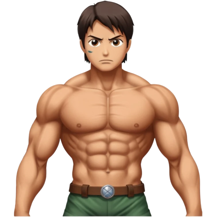 Atatck on titan  eren titan emoji