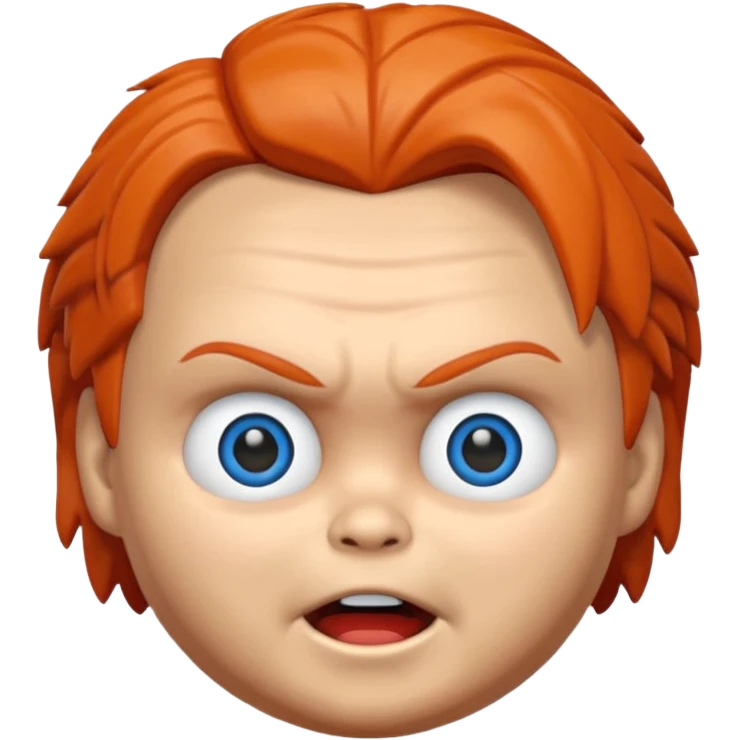 Un emojin de chuky emoji