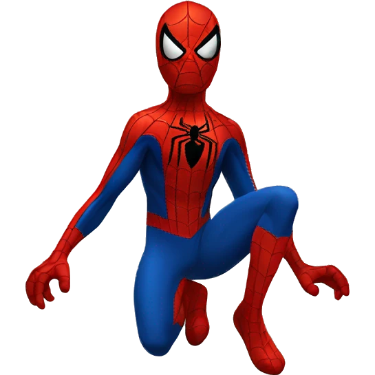 spiderman in a shiesty emoji