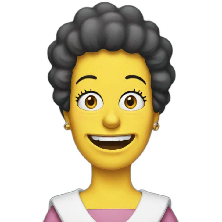 Marge Simpson emoji