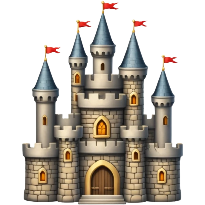 luxurious castle emoji