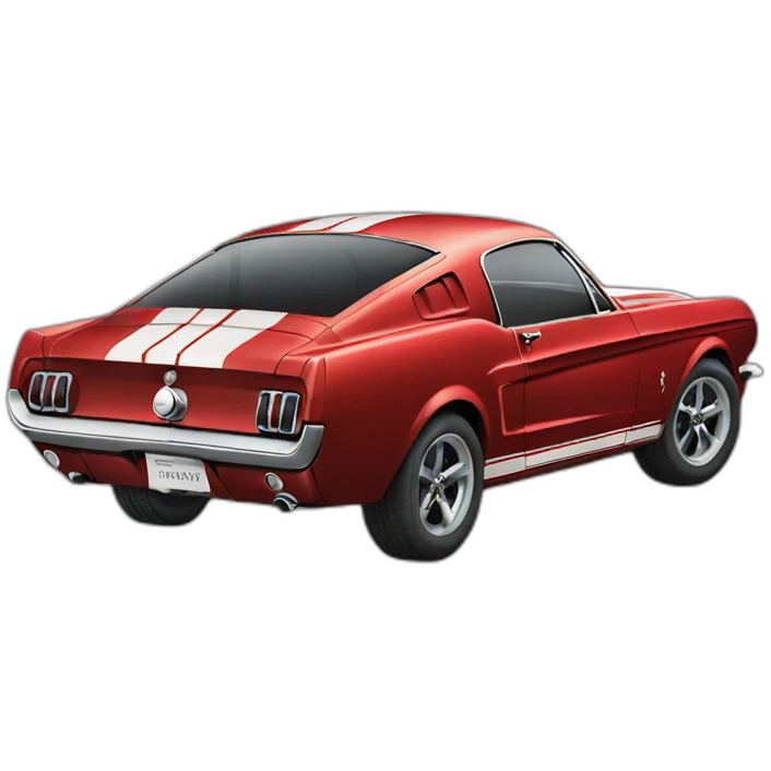 Ford mustang emoji