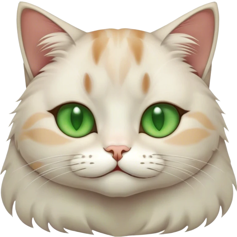 a sleepy cat emoji