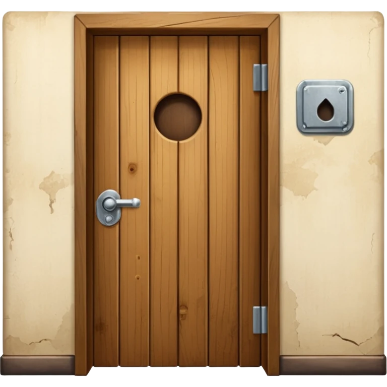 toilet cubicle door emoji
