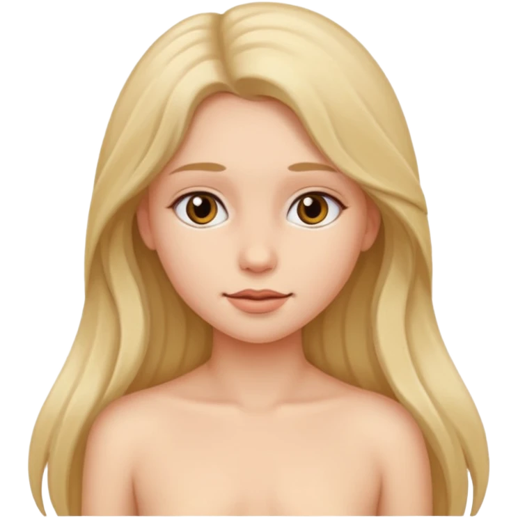 Girl full naked  emoji