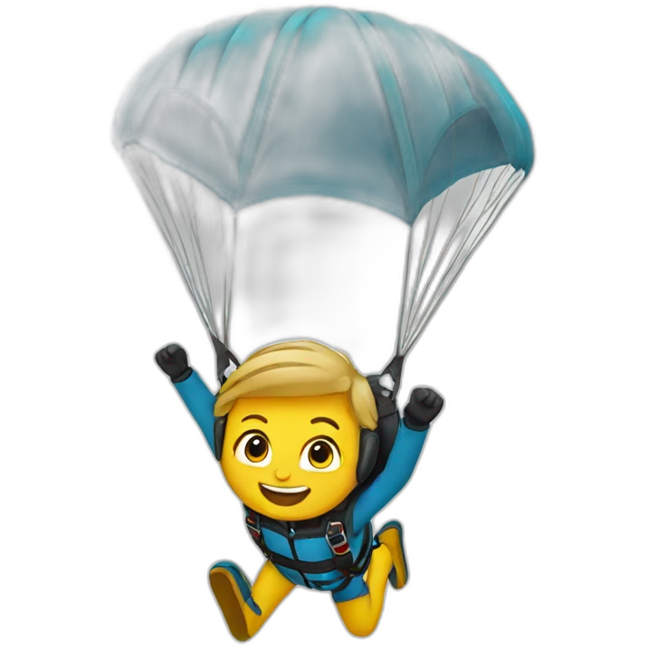 skydiver emoji